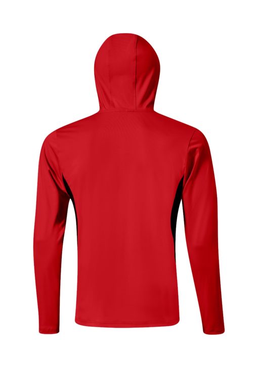 Mizuno G-Style Hoodie Red – Image 2