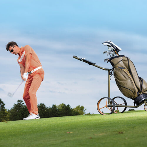 JUCAD CARBON TRAVEL VERDE ROSÉ 3.0, édition spéciale en tons verts irisés avec jantes couleur or rosé – Image 4
