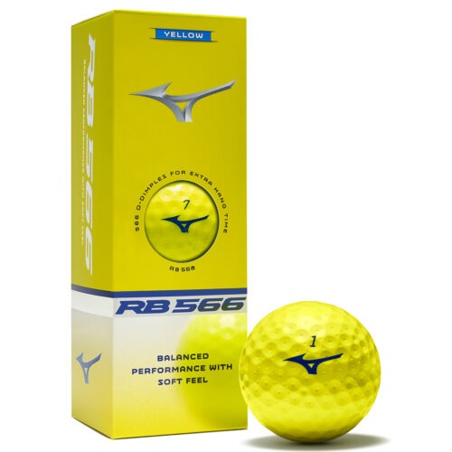 Mizuno RB566 Yellow  – 1 Dozen (12 golf balls) – Image 6