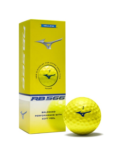 Mizuno RB566 Yellow  – 1 Dozen (12 golf balls) – Image 6