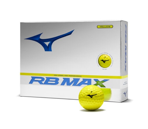Mizuno RB MAX Yellow  – 1 Dozen (12 golf balls) – Image 4