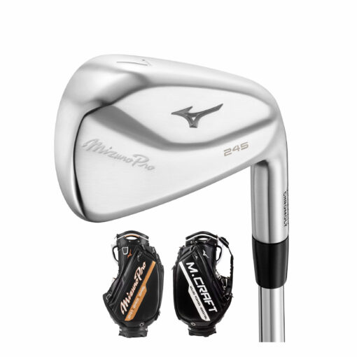 Mizuno Pro 245 Serie de fers + FREE Limited Tour Bag