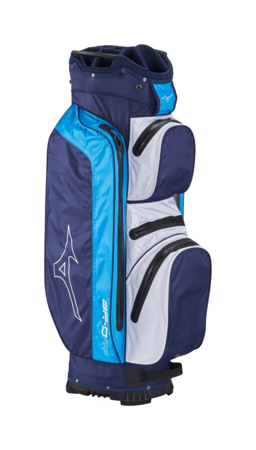 Mizuno BR-DRI Cart Bag Navy/Blue – Image 2