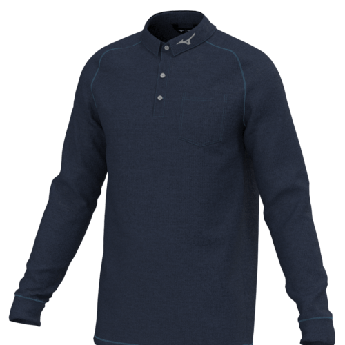 Mizuno Melange L/S Polo – Image 8