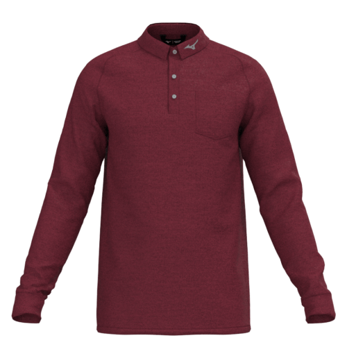 Mizuno Melange L/S Polo – Image 3