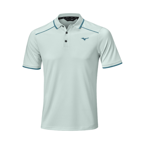 Mizuno Rib Knitted Short Sleeve Polo